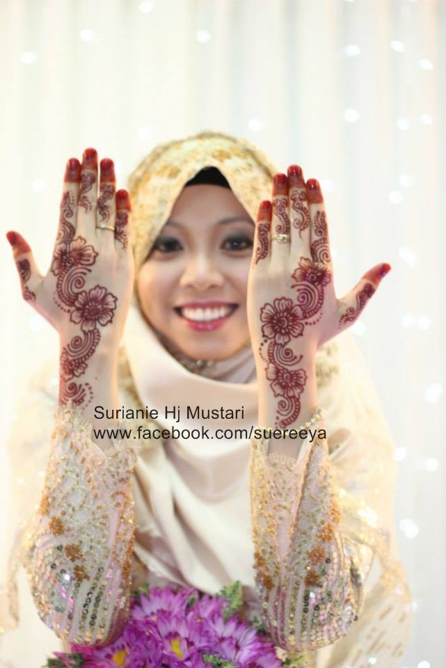 A HENNA ARTIST'S DIARY: Bridal Henna for Fifie Haniezah 