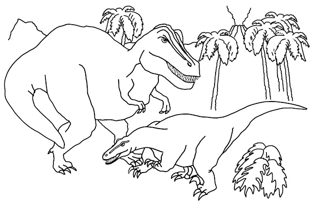 Dinosaur Coloring Pages For Kids Printable. Top 14 Free Printable