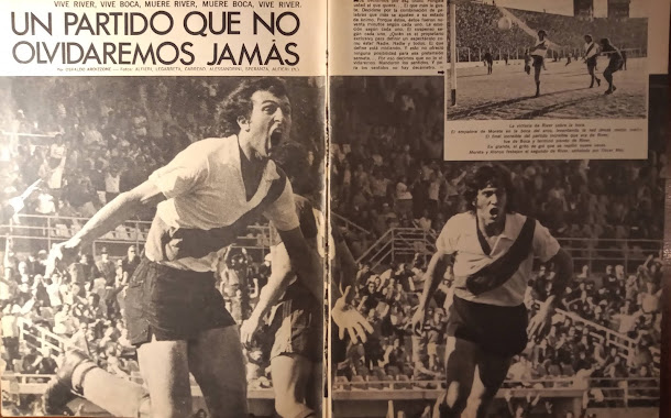 River Plate 1972 Juan Eulogio Urriolabeitia Director Técnico superclásico