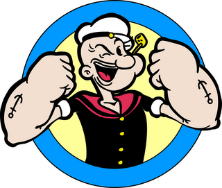 Popeye Cartoon- I Don't Scare (1956)