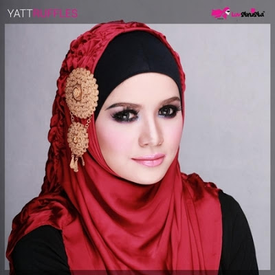 The migration of female celebrity wearing hijab 