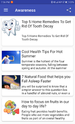 android mobile health app