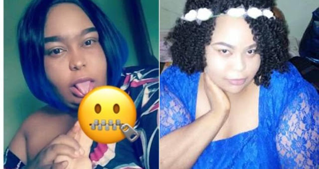 Viral Photos of Nigerian Lady,  Chubby Sucking Her Dildo on Social Media