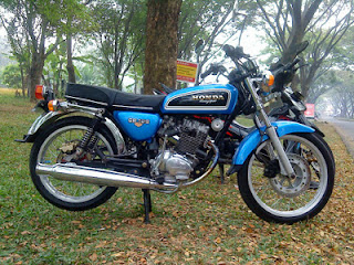 modifikasi motor cb antik