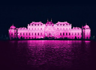 Belvedere Castle Vienna Pink