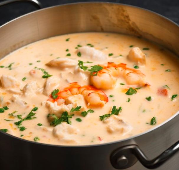 Crab and Shrimp Seafood Bisque