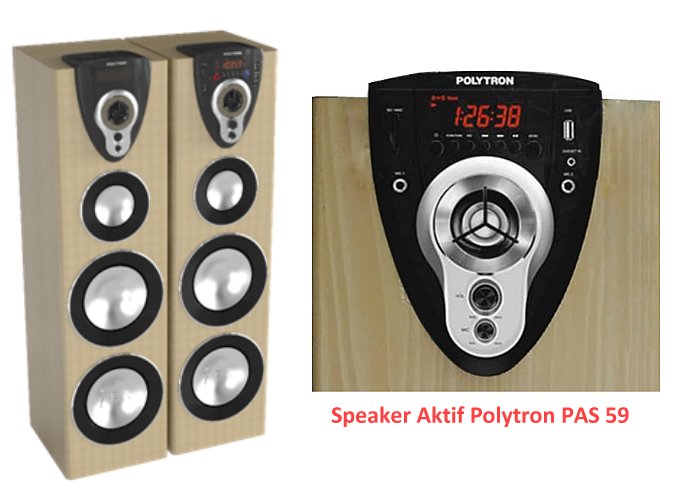  Harga Speaker Aktif Polytron PAS 59 XBR Bluetooth