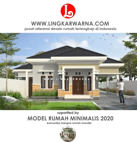 Desain rumah minimalis tampak mewah dengan dana 500 jutaan