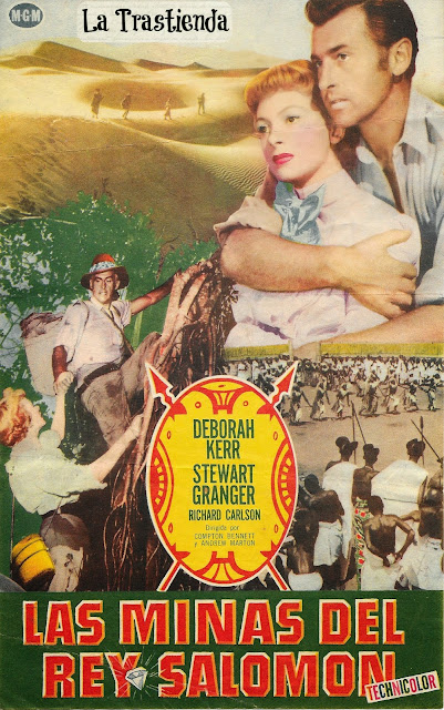 Programa de Cine - Las Minas del Rey Salomón - Deborah Kerr - Stewart Granger