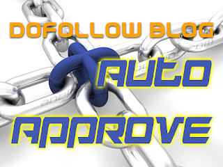 dofollow blog auto approve high pagerank