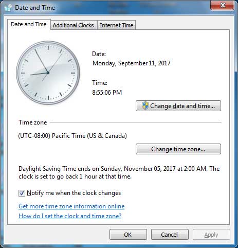 Cara mengatur jam dan tanggal pada komputer yang selalu berubah