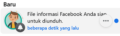 Cara Mengembalikan Postingan FB Yang Terhapus Dengan Backup Data Lewat PC