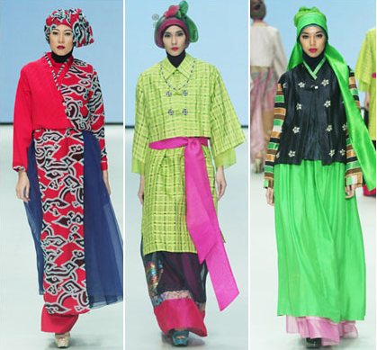 FOTO MODEL Baju Busana Muslim Terbaru 2014 Hanbok Ala 