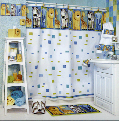 Home Interior Design & Decor: Kids’ Bathroom Decor Ideas