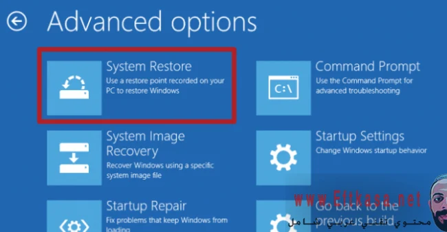 كيفية إصلاح واستعادة ويندوز 10, repair windows10, How To Repair and Restore Windows 10