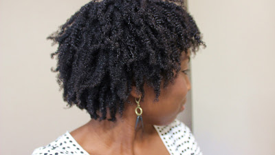 Wash and Go on Kinky Coily Curly Natural Hair using Eco Styler Gel Black Castor and Flaxseed Oil Gel