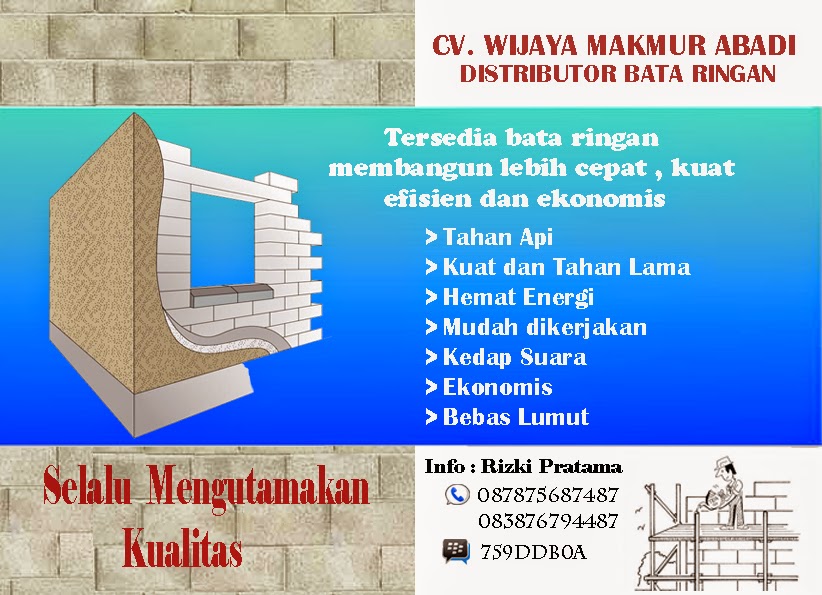 CV WIJAYA MAKMUR ABADI ( DISTRIBUTOR BATA RINGAN 