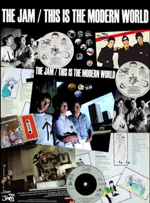 Artwork by Mark Cromack of This Is The Modern World by The Jam