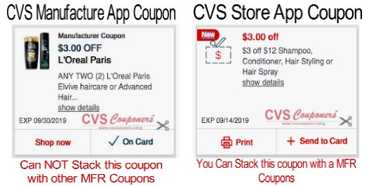 stacking cvs coupons help