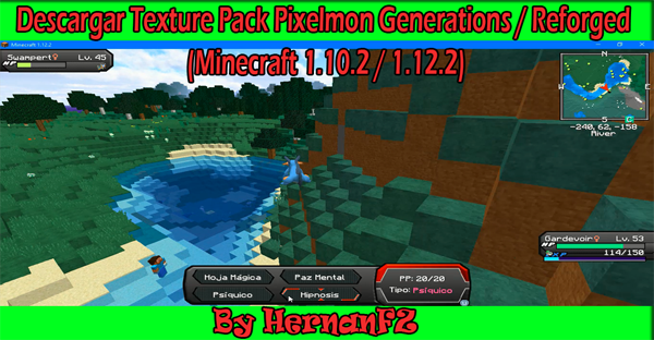 Resourcepack Pixelmon Generations Reforged Minecraft 1 10 2 1 12 2