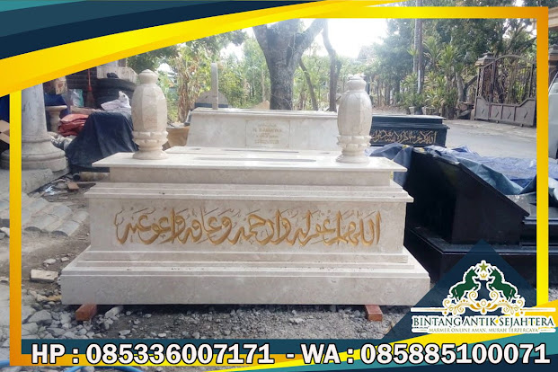 Kijing Marmer, Batu Nisan Makam Marmer, Kijing Makam Marmer Kaligrafi