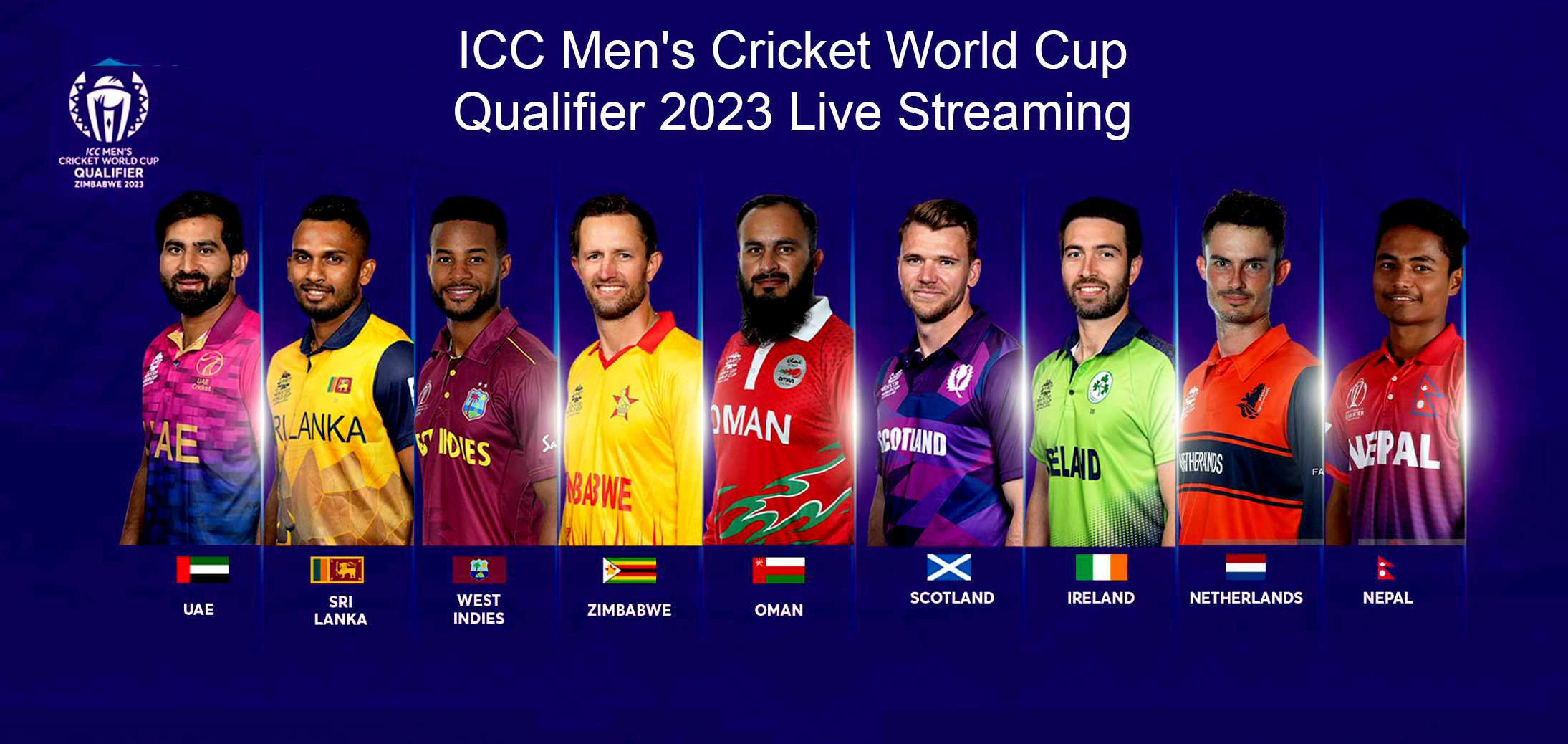 ICC Mens Cricket World Cup Qualifier 2023 Live Streaming Where to Watch the Exciting Matches Online - T Sports Live