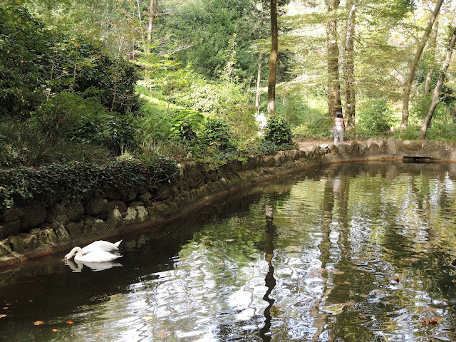 Portugal: de tuin van Palácio da Pena in Sintra