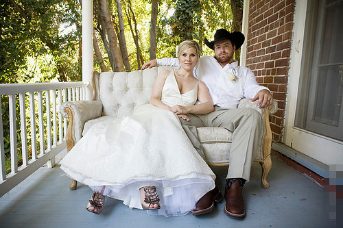 a floral wedding arch