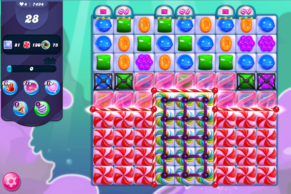 Candy Crush Saga level 7494