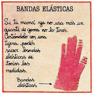 Cuchis Michis revista Billiken bandas elasticas guantes Oscar Fernandez