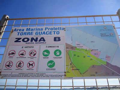 Marina Protteta Sign - Torre Guaceto