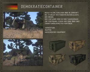 arma3 ドイツ連邦軍MOD 弾薬コンテナ開発中画像