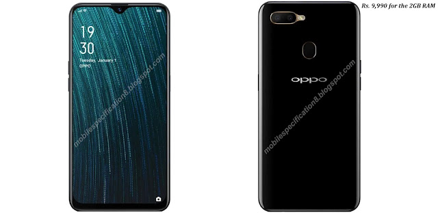 OPPO A5S (2019) Android mobile Phone Launched in India. Know about Phone Review, Specifications, Price, Features, Photos and Video Gallery on mobilespecification8.blogspot.com