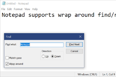 Notepad di Windows 10 Sekarang Mendukung Word wrap dan Zoom Teks