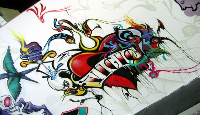graffiti wallpaper 3d