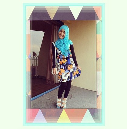 15 Gaya Hijab Modern Fatin Shidqia Untuk Anda Yang 