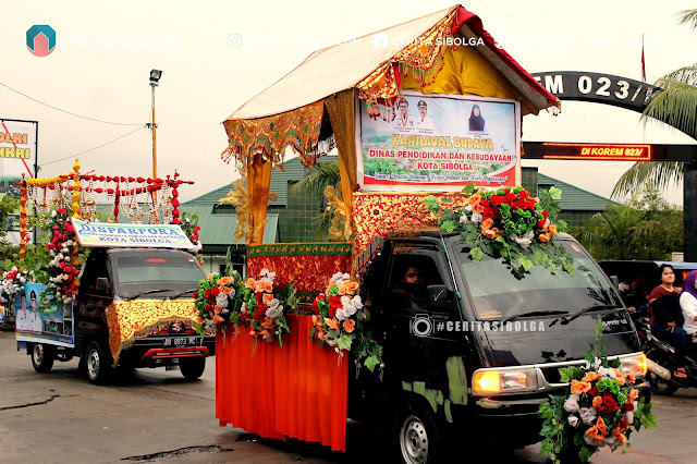 Karnaval Hari Pariwisata Sedunia di kota Sibolga