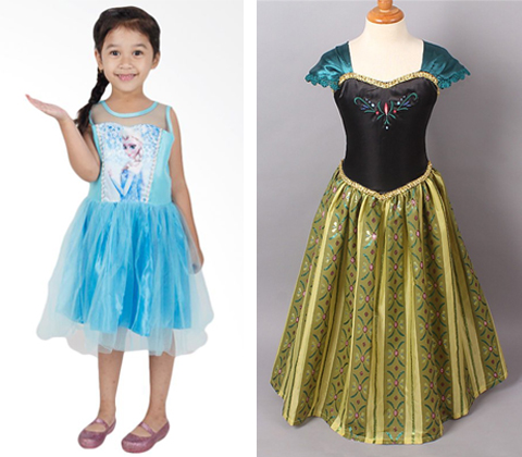 9 Gambar  Model Baju  Frozen  Anak Terbaru 2019