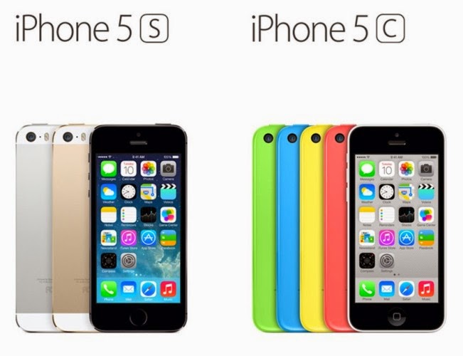 Perbedaan iPhone 5S dan iPhone 5C - Tutorial Blogz