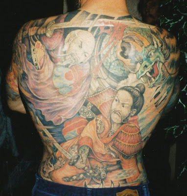 Full Back Tattoo Japanese