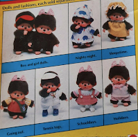 Monchhichi kiki USA histoire story models