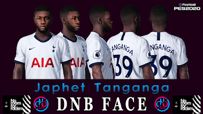 PES 2020 Faces Japhet Tanganga by DNB