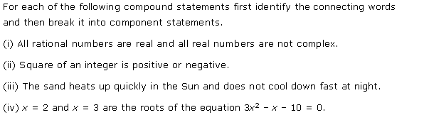 Solutions Class 11 Maths Chapter-14 (Mathematical Reasoning)