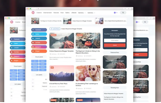 Eclipse Responsive Blogger Template