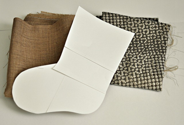 Burlap Stocking Supplies