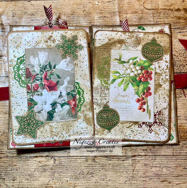 Vintage Christmas Folio Flip Through