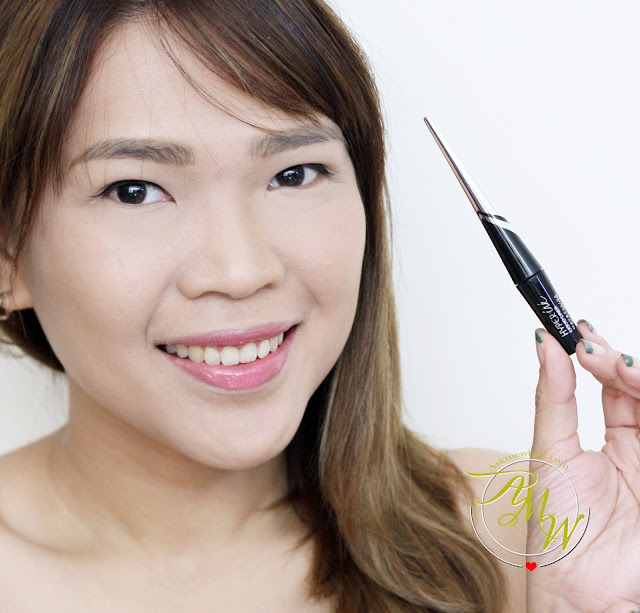 a photo of AskMeWhats wearing Maybelline Hyper Ink Liquid Liner Review