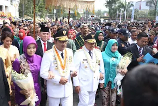 Hadiri Sertijab Gubernur Jawa Barat, Ini Kata Wali Kota Cirebon