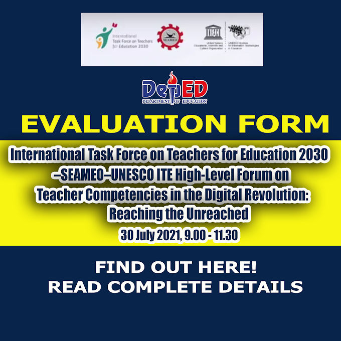 Certificate Validation Form | July 30 | International Task Force on Teachers for Education | SEAMEO–UNESCO ITE High-Level Forum on Teacher Competencies in the Digital Revolution: Reaching the Unreached 