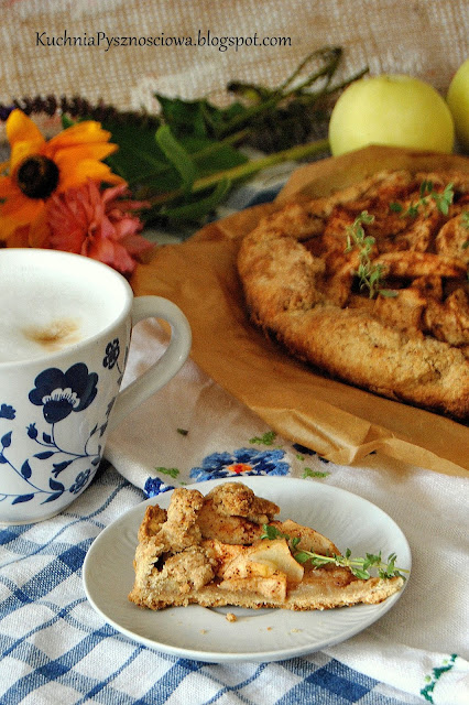 450. Galette z jabłkami, czyli rustykalna tarta